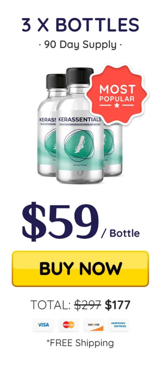 kerassentials 3 bottle
