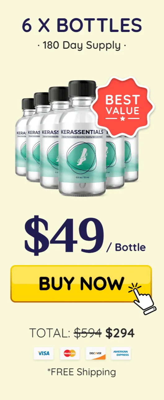 kerassentials 6 bottle